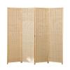 3/4/ 5 Panel Room Partition Screen, Wooden Privacy Wall Partition, Independent Wall Divider Screen for Room Separation, Suitable for Cafe/Tea Room/Restaurant (Size : W40xH150/3panels) view 1
