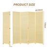 3/4/ 5 Panel Room Partition Screen, Wooden Privacy Wall Partition, Independent Wall Divider Screen for Room Separation, Suitable for Cafe/Tea Room/Restaurant (Size : W40xH150/3panels) view 2