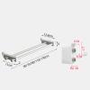GQJNHUI Radiator Clothes Airer Rack, Hanging Drying Rack Airer50cm,70cm,90cm,110cm,130cm,No Drilling 2 Bar Radiator Dryer Rack (Size : 110CM) view 2