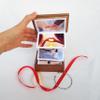 Couples photo album, Personalized Mini Photo Album Wooden Box, Custom Text Image Explosion Gift Box, Birthday Gift, Valentine, Anniversary C1-3 view 3