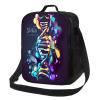 Yioniii DNA design pattern Lunch Box Insulated ReusableLunch Bag Cooler Bag For Women Men Work Picnic Hiking1 view 1
