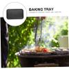 Ciieeo 1pc Portable Cast Iron Bbq Grill Plate Non-stick Coating for Even Heating for Teppanyaki Steak and Roasting Compact Design for Easy Storage and Transport view 3
