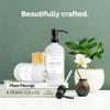 Vine Creations White Glass Soap Dispenser, 2 Pack Kitchen Soap Dispenser Set with Stainless Steel Pump, 16 oz Dish Soap and Hand Soap Dispensers for Bathroom with Waterproof Labels view 2