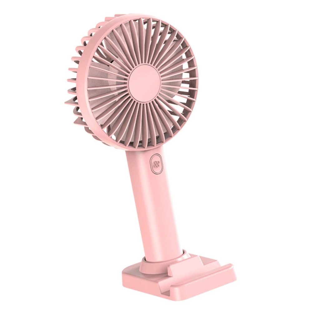 STOBAZA 1500mah Handheld Usb Charging Mini Fan Phone Holder Portable and Rechargeable Personal Fan for Home Office Outdoor Use Compact Lightweight Design