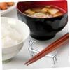 Ciieeo 2pcs Metal Chopstick Holder Storage Silverware Chopstick Rests Pillows Elegant Tableware Rack for Friends view 2