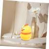 Ciieeo 1pc Cartoon Chick Toothpick Holder Dispenser Press-type Storage Box for Home and Restaurant Cute Container for Easy Access and Travel Fun Kitchen Accessory view 2