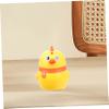 Ciieeo 1pc Cartoon Chick Toothpick Holder Dispenser Press-type Storage Box for Home and Restaurant Cute Container for Easy Access and Travel Fun Kitchen Accessory view 3