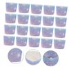 Ciieeo 100pcs Greaseproof Cupcake Liners Gradient Color Paper Baking Cups for Muffins Desserts for Home Kitchen Parties Lightweight Baking Accessory view 4