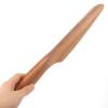 Ciieeo Wooden Cake Cutting Set 2-Piece Cake Server and Cutter for Weddings Birthdays and Parties Sturdy and Easy to Use view 4