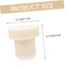 Ciieeo 10pcs Vacuum Cork Wine Bottle Stoppers Wine Preserver Bottle Plugs Stoppers Wood Sealing Effect view 3