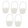 Ciieeo 10pcs Small Handwoven Rattan Baskets for Home Storage and Flower Arrangement Lightweight and Easy to Clean Rustic Style for Organizing Kitchen and Bathroom Smooth Design view 3