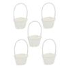 Ciieeo 10pcs Small Handwoven Rattan Baskets for Home Storage and Flower Arrangement Lightweight and Easy to Clean Rustic Style for Organizing Kitchen and Bathroom Smooth Design view 4