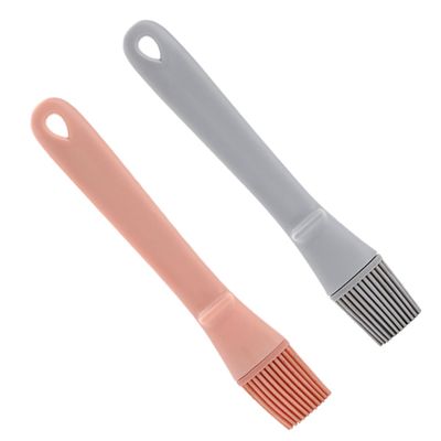 Ciieeo 2pcs High-temperature Resistant Silicone Basting Brush for Cooking Bbq Baking Lightweight Compact Design for Oil Sauce Application