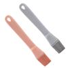 Ciieeo 2pcs High-temperature Resistant Silicone Basting Brush for Cooking Bbq Baking Lightweight Compact Design for Oil Sauce Application view 1