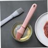 Ciieeo 2pcs High-temperature Resistant Silicone Basting Brush for Cooking Bbq Baking Lightweight Compact Design for Oil Sauce Application view 2