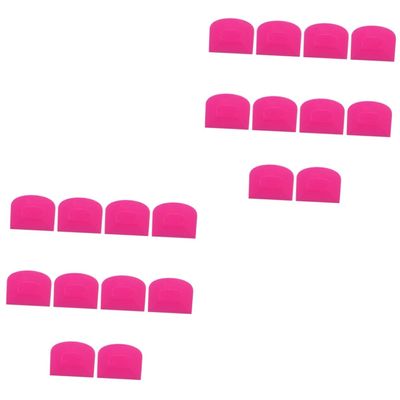 Cabilock 20pcs Kitchenware Dough Scraper Cutter Spatula Non-stick Baking Tools for Pizza Bread Cakes