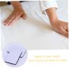 ABOOFAN 100pcs Carpet Nonslip Patch Rug Fixation Tape for Hardwood Hook and Loop Stickers Stop Rug Sliding Safe for Living Room Bedroom Bathroom view 2