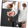 Ciieeo 4pcs Retro Tea Scoops Compact Household Wooden Spoons for Coffee Stirring view 2