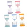 Ciieeo 5pcs Sand Timer Hourglass Decor Sandglass for Home Office Classroom Lightweight and Compact Desktop Timer for Cooking Games and Special Occasions view 1