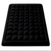 Twin-XL Size- 3 Piece 800 GSM Down Alternative 3 Inch Thick Upto 15" Deep Pocket Fitted Mattress-Topper Protector for Extra Soft Comfortable Sleep for All Season- Twin-XL(39X80 Inche), Black view 1