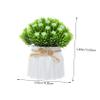 Ciieeo Artificial Flower Bonsai Vivid Faux Gypsophila Decorative Home Accessory for Living Room Office Kitchen Easy Maintenance Refreshing Room Decor Blue view 2