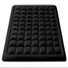 Queen Size- 3 Piece 800 GSM Down Alternative 3 Inch Thick Upto 15" Deep Pocket Fitted Mattress-Topper Protector for Extra Soft Comfortable Sleep for All Season- Queen(60X80 Inche), Dark Grey view 1