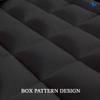 Queen Size- 3 Piece 800 GSM Down Alternative 3 Inch Thick Upto 15" Deep Pocket Fitted Mattress-Topper Protector for Extra Soft Comfortable Sleep for All Season- Queen(60X80 Inche), Dark Grey view 4