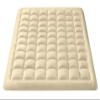 Queen Size- 3 Piece 800 GSM Down Alternative 3 Inch Thick Upto 15" Deep Pocket Fitted Mattress-Topper Protector for Extra Soft Comfortable Sleep for All Season- Queen(60X80 Inche), Ivory view 1