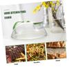 Ciieeo Microwave Oilproof Food Cover Heat-Resistant Kitchen Lid 12-inch Dustproof and Splatter Guard Suitable for Leftovers and Cooking view 4