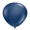 5" Pearl Metallic Midnight Blue Tuftex Brandlatex Balloon 50 Count view 1