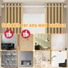 Tension Shower Curtain Rod, Adjustable Steel Shower Rod, Expandable, Bathroom Rod No Drilling, for Bathroom, Closet, Window, Room Divider(Color:Yellow,Size:410cm-500cm) view 4
