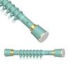 LOTOAK Tension Curtain Rods, Adjustable Expandable Shower Rod Non-Slip Non Drill Tension Rod for Bathroom, Closet, Window, Room Divider(Color:Green,Size:40cm-55cm) view 1