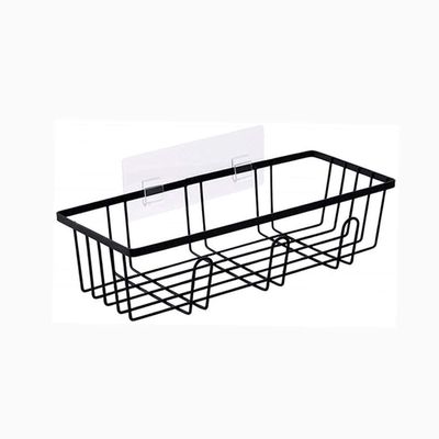 Metal Wire Hanging Shower Caddy,Extra Wide Space for Shampoo,Conditioner,and Soap with Hooks for Razors,Towels,and More