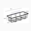 Metal Wire Hanging Shower Caddy,Extra Wide Space for Shampoo,Conditioner,and Soap with Hooks for Razors,Towels,and More view 2
