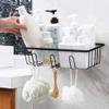 Metal Wire Hanging Shower Caddy,Extra Wide Space for Shampoo,Conditioner,and Soap with Hooks for Razors,Towels,and More view 4
