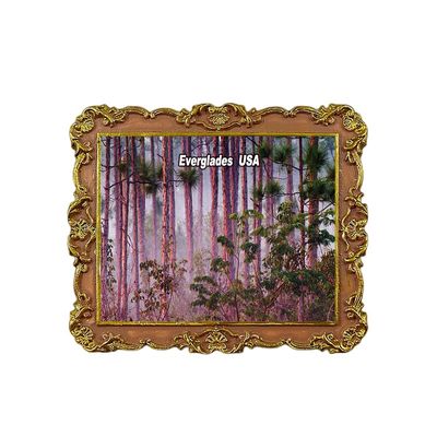 Everglades USA Refrigerator Magnet 3D Travel Souvenir Fridge Decoration Magnetic Sticker Craft Collection