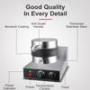 RESKIU Electric Waffle Maker, Panini Press Sandwich Maker Ice Cream Brioche Hamburger Maker Panini Press Machine Non-stick Plates Independent Temperature Control for Bakeries, Restaurants,A view 4