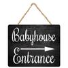 Everyday Business Signs - Store Name Entrance Arrow - Rustic Wood Decor For Home Office Farmhouse Porch Shop,Funny Wooden Hanging Plaque, 6 X 12 In view 1
