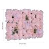 TFCFL 6 Pack Flower Wall Panels for Backdrop, 24 x 16 Inch Artificial Flower Wall Panels 3D Silk Flower Wall Mat for Wedding Anniversary Party Birthday Home Bridal/Baby Shower Decor view 2