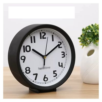 HARAY Alarm Clocks 6-Inches Round Alarm Clock with Arabic Numerals, Non-Ticking Silent, Backlight, Battery Operated Kids Alarm Clocks (Color : A), WANGJIANJUN2023