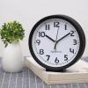 HARAY Alarm Clocks 6-Inches Round Alarm Clock with Arabic Numerals, Non-Ticking Silent, Backlight, Battery Operated Kids Alarm Clocks (Color : A), WANGJIANJUN2023 view 3