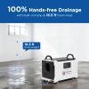 Moiswell 155 Pints Commercial Dehumidifier with Pump and Drain Hose, Energy Star Certified Crawl Space dehumidifier, Industry Water Damage Unit for up to 6,000 sq ft Basements view 3