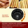 BaNbe Commercial Square Egg Roll Maker, Crispy Ice Cream Cone Maker, 1-5 Minute Timing, 50-300C Adjustable, 1750W (Size : Round), 20240108 view 4