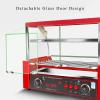 BaNbe Electric Grill Cooker Machine, 30 Hot Dog 7 Roller with Cover, Commercial Grade, Stainless Steel, 20240108 view 3