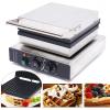 Commercial Rectangle Waffle Maker,2000W Stainless Steel Nonstick Electric Waffle Maker Machine W/Temperature And Time Control view 2