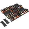 Famhap Spice Drawer Organizer, 48PCS Interlocking Expandable Seasoning Rack Tray Insert for Kitchen Drawers, Spice Rack Drawer for Spice Jars view 1