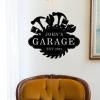 GRJIRAC Personalized Workshop Sign Garage Wall Decor Metal Wall Art, Custom Garage Sign Personalized Garage Metal Sign Papas for Dad Husband Customized Workshop Metal Name Sign view 4