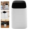 Zerodeko Trash Can Stylish Design Capacity Garbage Bin for Kitchen Bathroom and Bedroom Double-Layer Waste Container Decor view 1
