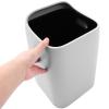 Zerodeko Trash Can Stylish Design Capacity Garbage Bin for Kitchen Bathroom and Bedroom Double-Layer Waste Container Decor view 2