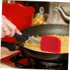 Cabilock 2 Pcs Heat Resistant Silicone Spatula Non-stick Pan Cooking Tool Kitchen Gadget Long Handle view 3